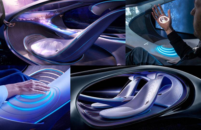 Mercedes-benz vision avtr – новый стандарт будущего