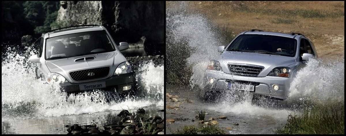 Hyundai Terracan и Kia Sorento: чей привод круче