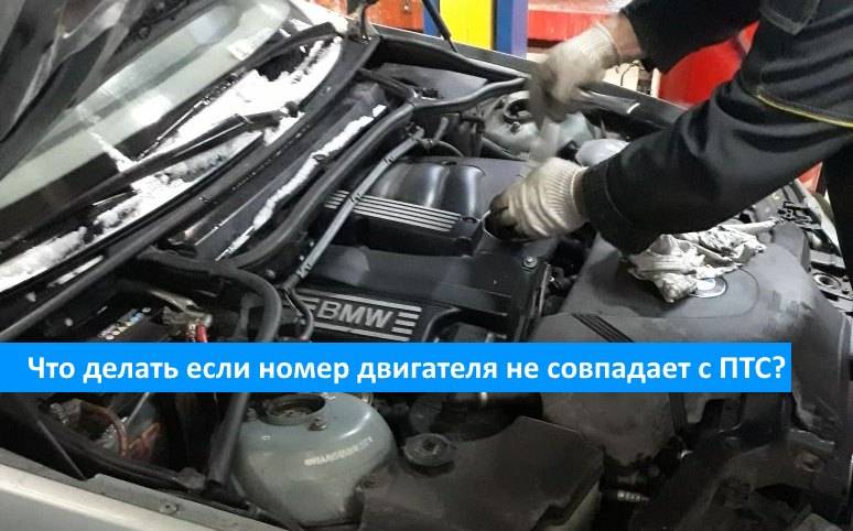 Где пишется номер двигателя в птс