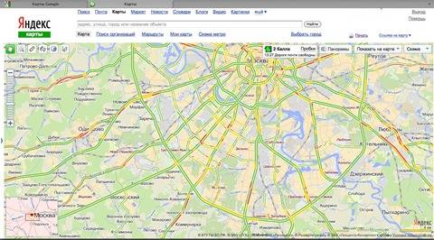 Google maps или яндекс.карты