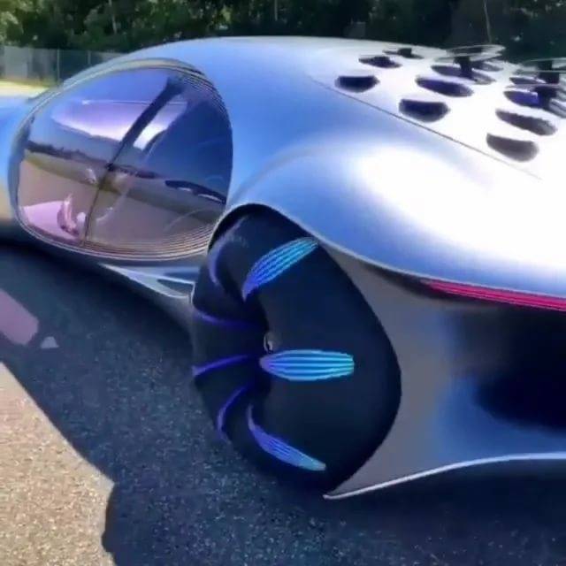 Mercedes-benz представил автомобиль будущего vision avtr