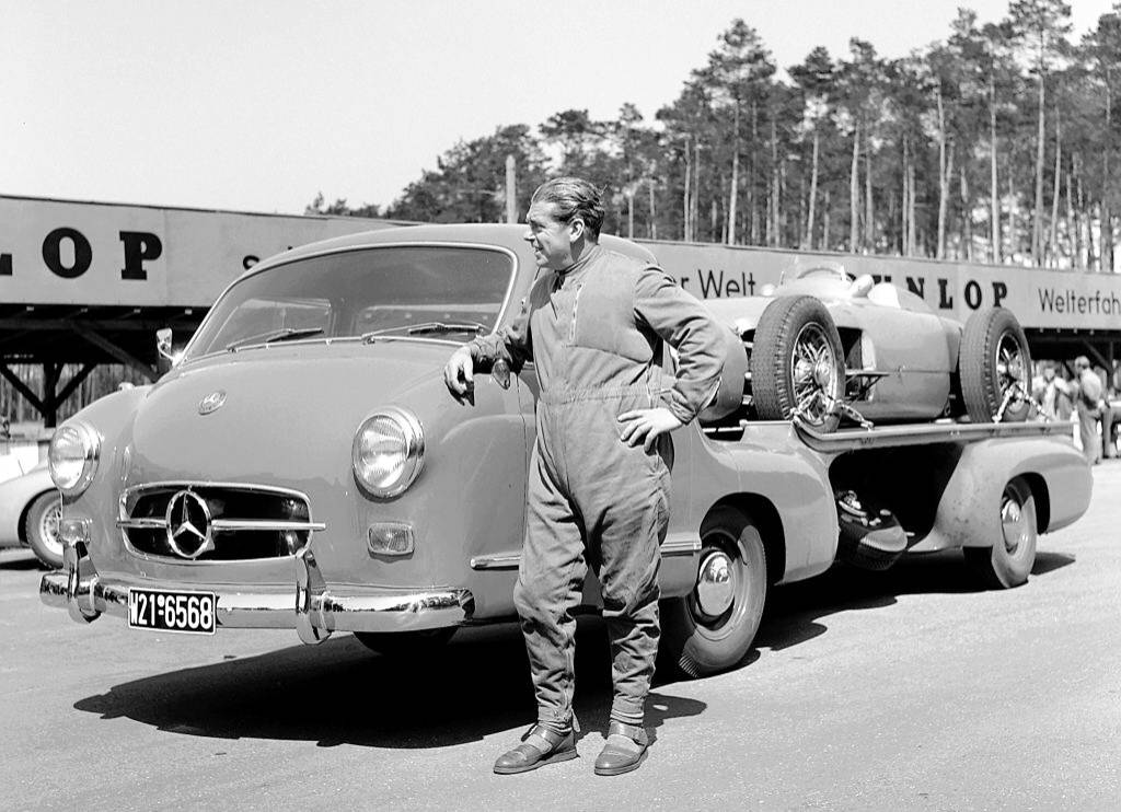 Mercedes-benz renntransporter