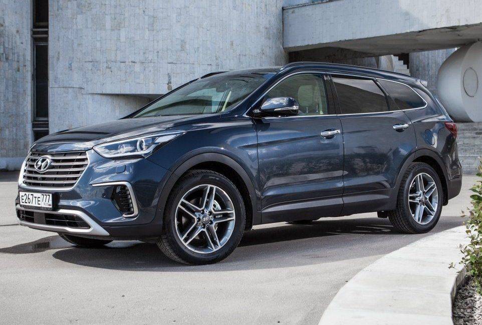 Hyundai grand santa fe — рестайлинг 3 поколения на российском рынке