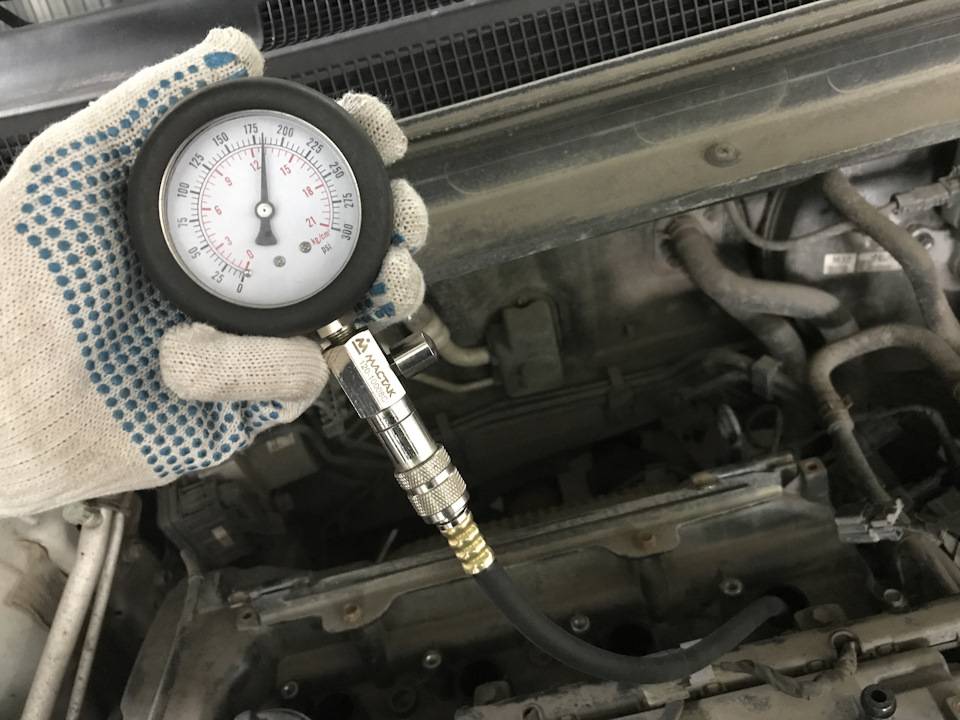 Как измерить компрессию двигателя