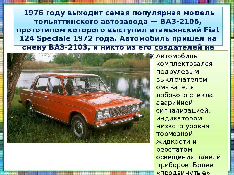 Копеечный повод: главному российскому автомобилю исполняется 50 лет