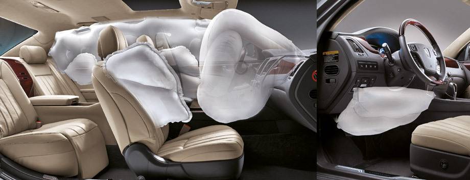 Как работают подушки безопасности в авто: видео