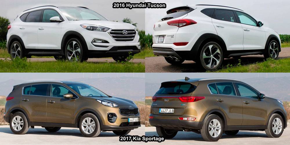 KIA Sportage IV и Hyundai Tucson III: однояйцевые, но не близнецы