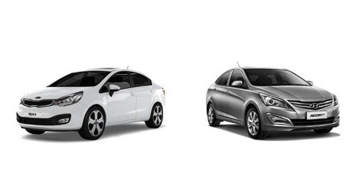 Что взять за 200: Hyundai Accent II или Kia Rio I