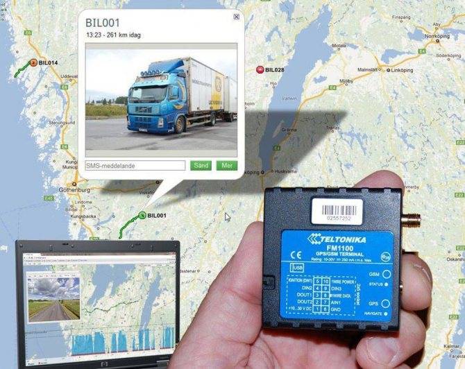 Glonass/gps transport monitoring, maps, tracks, routes, route points