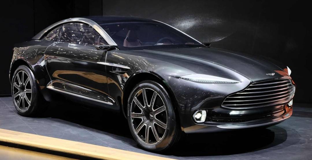 Aston Martin официально представила свой первый кроссовер DBX