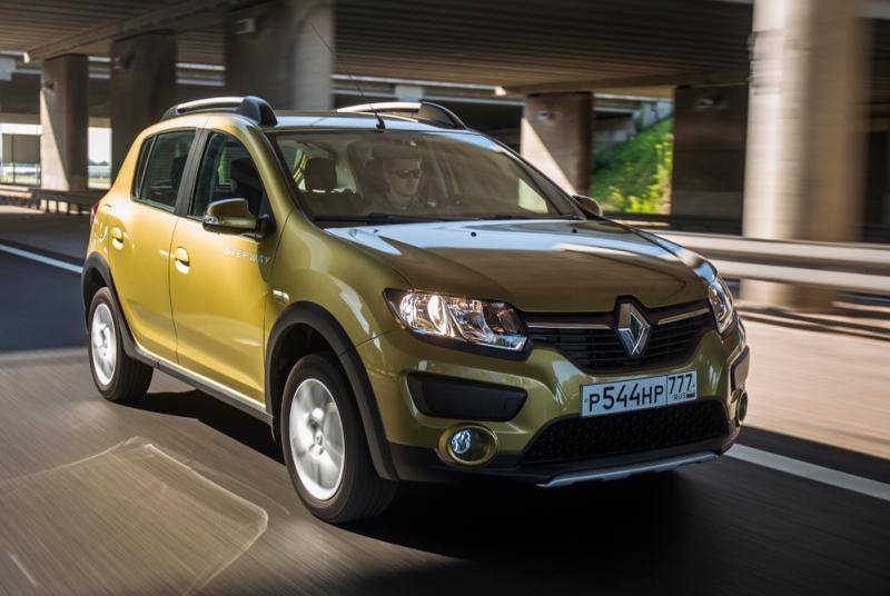 Renault sandero stepway конкуренты