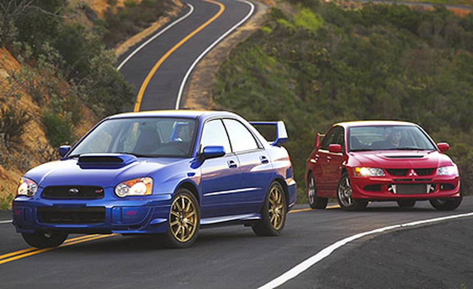 Что лучше: Subaru WRX STI или Mitsubishi Lancer Evolution