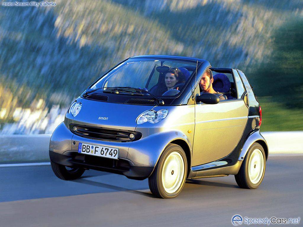 Технические характеристики smart city coupe cabrio с 2000 - 2004