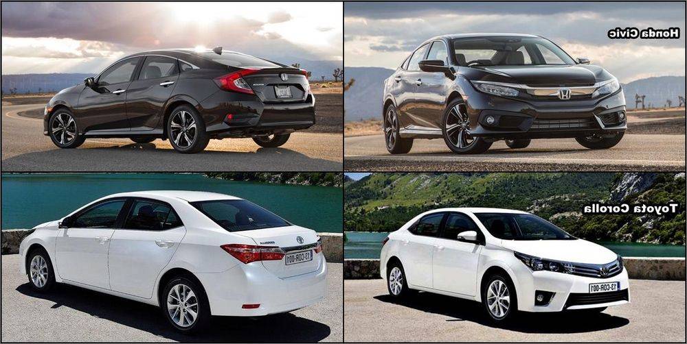 Одна сумма, разные авто: выбираем между Toyota Corolla X и Honda Civic VIII