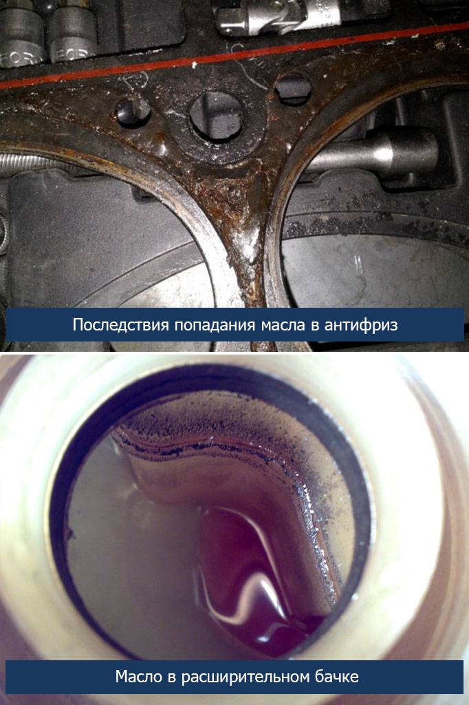Почему масло в цилиндре двигателя?
