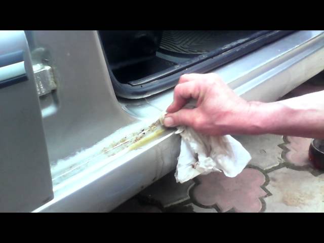 Убрать ржавчину с кузова автомобиля: самые эффектные методы удаления дефектов своими руками