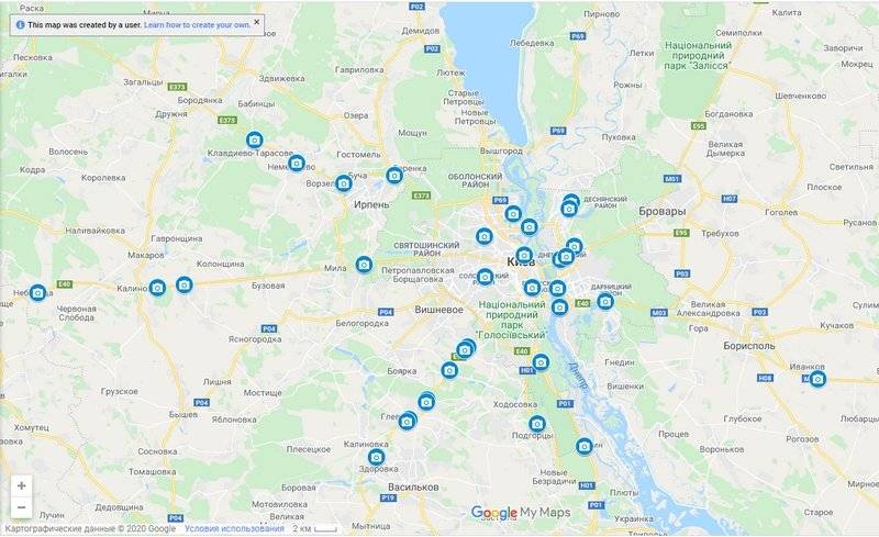 Карта радаров и камер видеофиксации в Москве