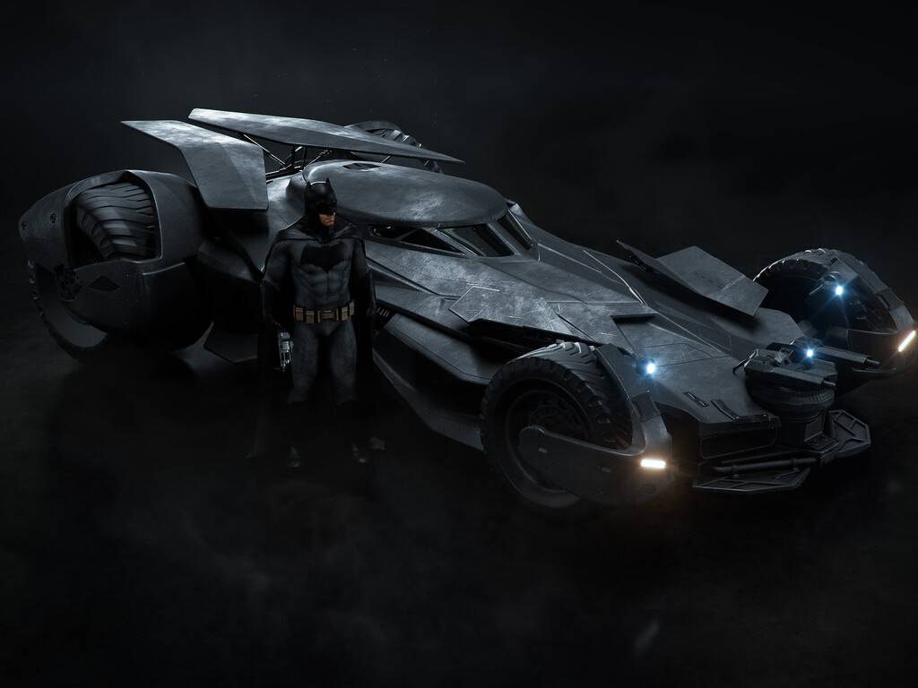 Реалистичная автомобильная реплика бэтмобиля из фильма “бэтмен: начало”