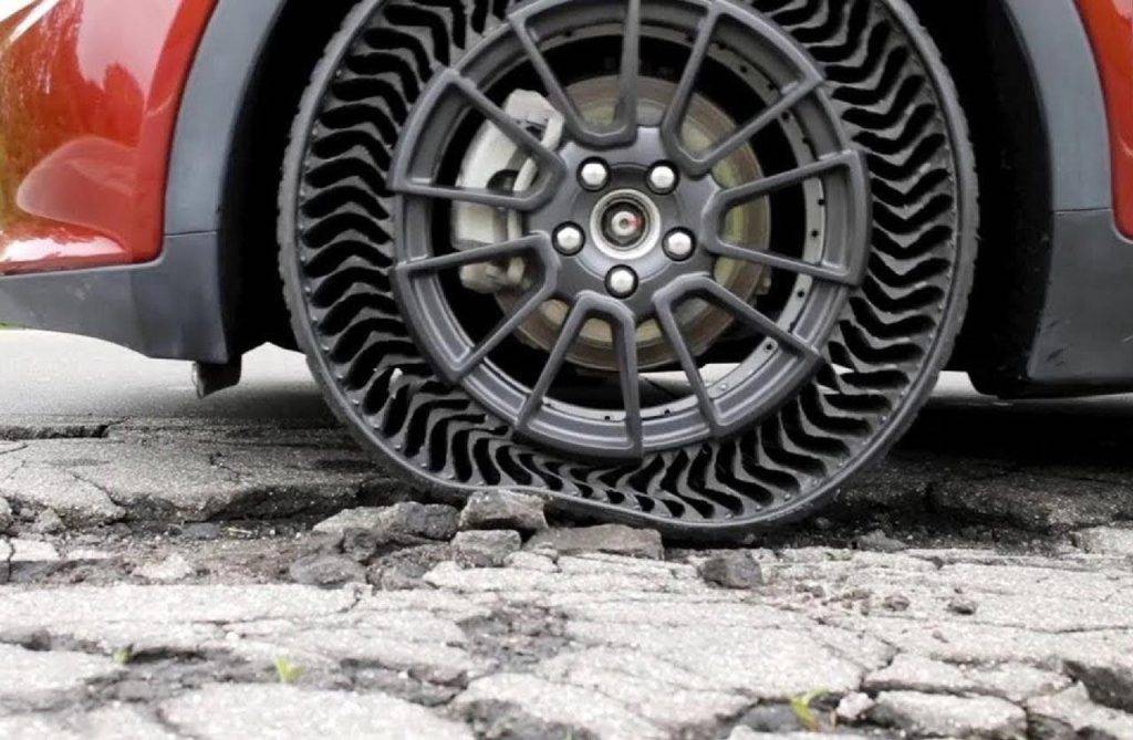 Безвоздушная шина для автомобиля: описание, виды и отзывы