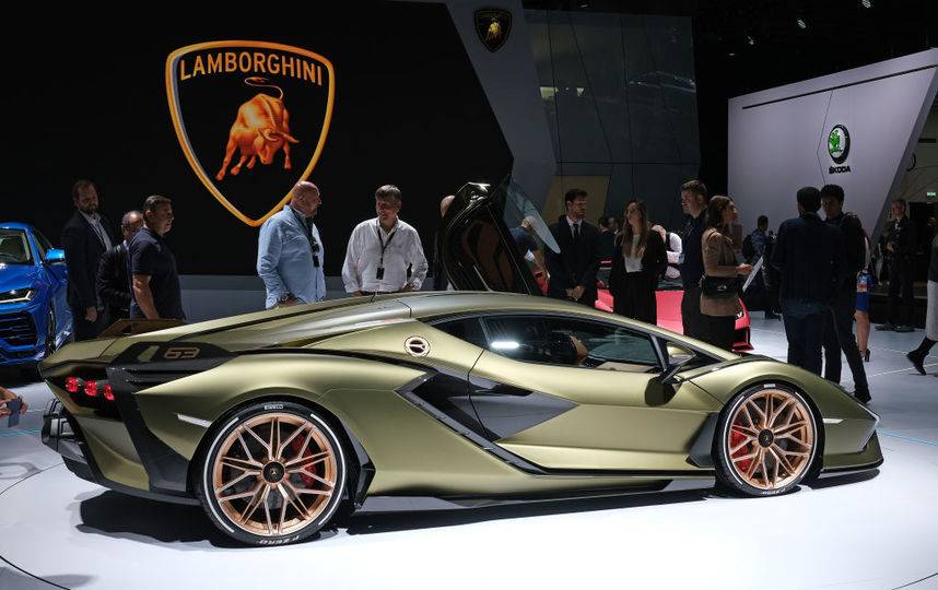 Lamborghini представила суперкар sian с гибридным двигателем - 4pda