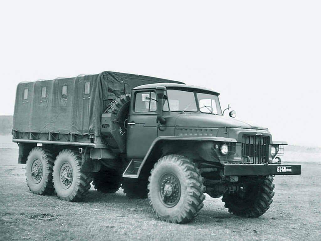 Урал-375 технические характеристики, история, архивные фото и видео